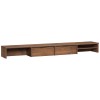Sauder Clifford Place Engineered Wood Organizer Hutch in Grand Walnut
