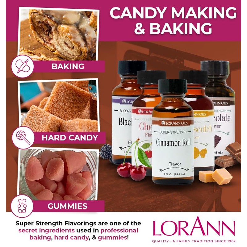 LorAnn Oils Super Strength Flavoring - Used For Candy Making,