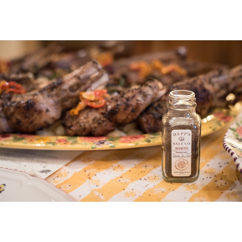 Hepp's Salt Co., Hickory Smoked Sea Salt 1.5oz.