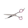Pet Rabbit Grooming Scissors Stainless Steel Round Tip 4 in