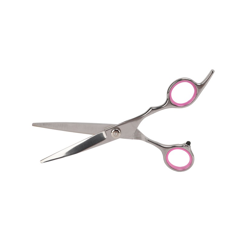 Pet Rabbit Grooming Scissors Stainless Steel Round Tip 4 in