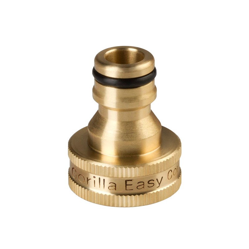 GORILLA EASY CONNECT Garden Hose Quick Connect Fittings with Ball