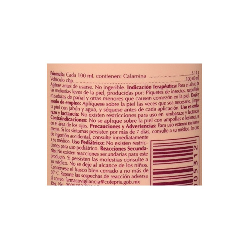 Caladryl Loción S, 180 ml