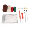 Hedgehogs Crochet Kit with Yarns Crochet Hook Stuffing DIY Learn