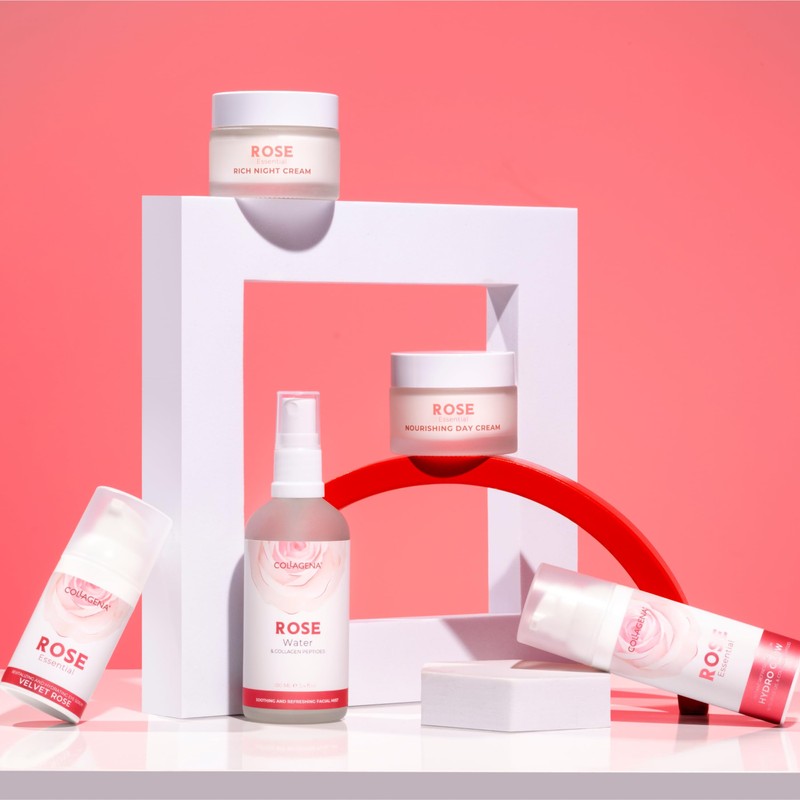 Collagena Rose Essential Velvet Rose Revitalising and Moisturising Eye Serum