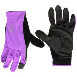 C3fit 3F96353 Training 3 Pad Full Finger Gloves (Unisex), purple