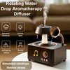 Raindrop Aromatherapy Diffuser,Essential Oil Diffuser,250ML Cool Mist Humidifier with White