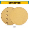 S SATC 100 PCS PSA Sanding Discs 6 Inch Adhesive