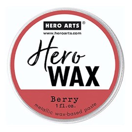 Hero Arts NK454 Hero Wax Berry Metallic Wax Based Paste - 1 Oz