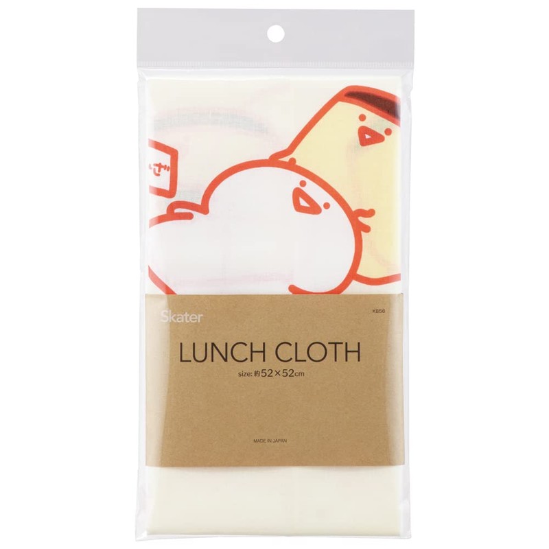Skater KB56-A Lunch Cloth, Large, 20.5 x 20.5 inches (52