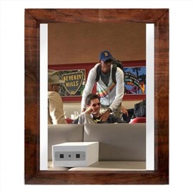 Reggie Miller - 14X17 Full Color Photo Sign With Hand Made Wood Frame PIAP #G997809