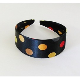 Polka Dot Fashion Headbands - 6 pack