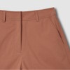JAJU [JAJU] Women's Cotton Half Pants_Brick