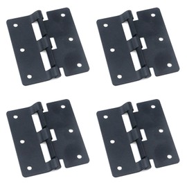 MY MIRONEY 4Sets Take Apart Hinges Black Lift Off Hinge Door Removable Hinge Hardware Detachable Hinge for Flight Case, 3.03" x 2.64"