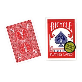 MMS Bicycle Playing Cards (Gold Standard) - RED BACK by Richard Turner - Trick by M & M's