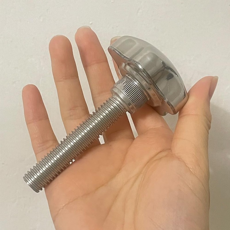 Liujiami 1Pcs M6 M8 M10 M12 Metric Thread Star Knobs