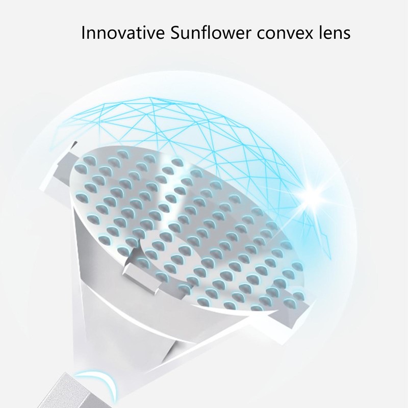 Mini LED Nail Lamp 2 Gears Portable Clear Silicone Tip