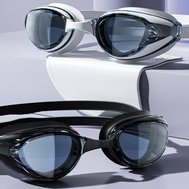 HD Anti-Fog Swimming Goggles for Water Play Pool Black 3ea