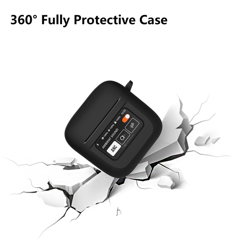 Ziseyoru Case Cover Compatible with JBL Tour Pro 2 Earbuds