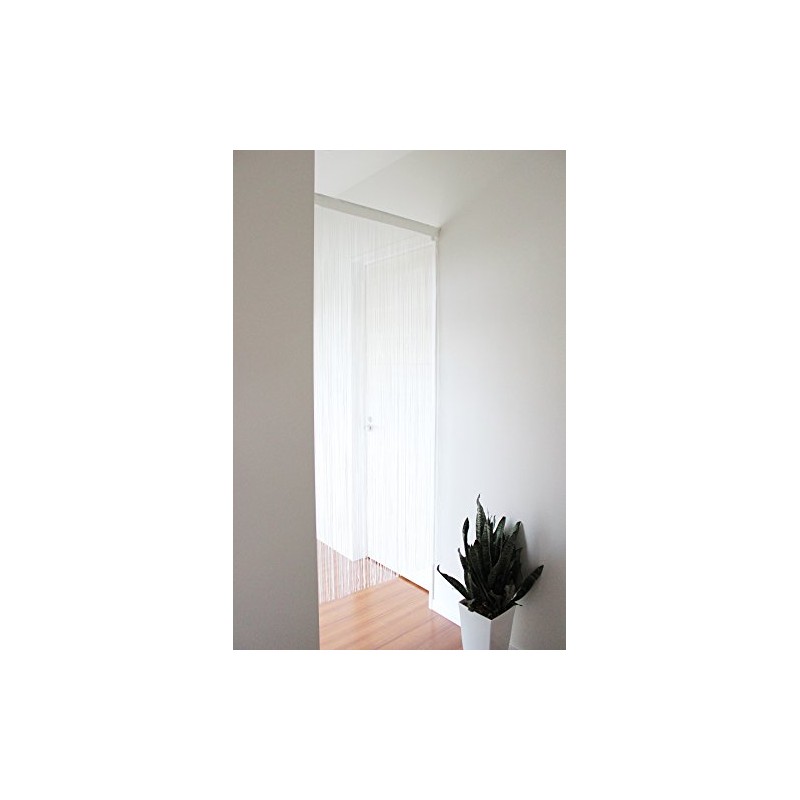 ns1005-150-WH String Curtain (Approx. 33.5 inches (85 cm) x 59.1