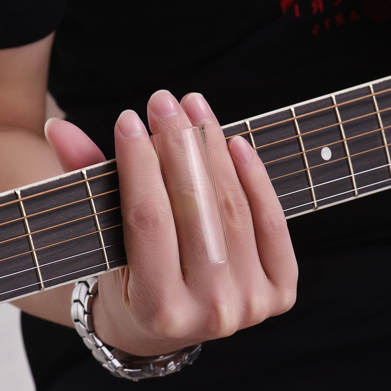 Guitar Slides Set Includes 3 Glass Slides (5.1cm/ 6cm/ 7cm)