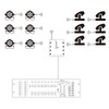 Wireless Lighting Signal Amplifier Distributor Signal Decoder 8 Channel Signal