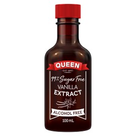 Queen 99% Sugar Free, Alcohol Free Vanilla Extract 100 ml