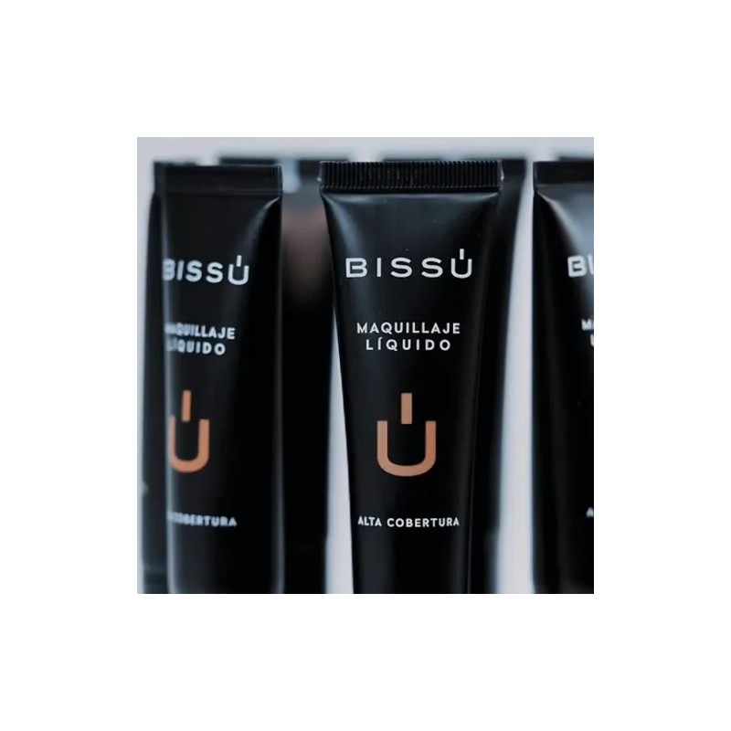 Maquillaje Líquido Alta Cobetura Bissú 24 Hrs