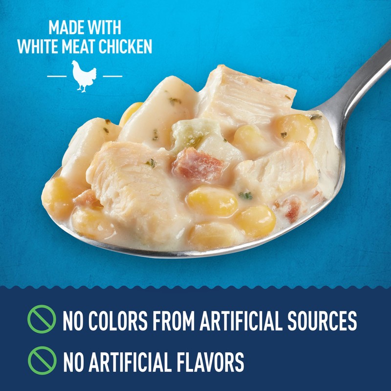 Progresso Chicken Corn Chowder, Reduced Sodium Canned Soup, 18.5 oz