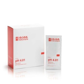Hanna pH 4.01 Calibration Buffer Sachets (25 x 20 mL) from Hanna Instuments