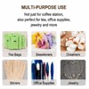 BinaryABC Tea Bag Storage Box and Sugar Packet Holder for