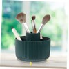 SHOWERORO Compartment Makeup Brush Organizer Rotating Desktop Stationery Holder for