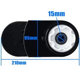 24V 3250RPM High Power Motor Gearbox Upgrade for Power Wheels,Go Kart Rear Side High Torque Motor for Ride On Car Truck Parts,Huffy Torex 4x4 UTV,ATV,150W,18V&20V,MY4845