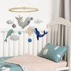 Baby Crib Mobile Felt Animals Baby Mobile for Crib Whale