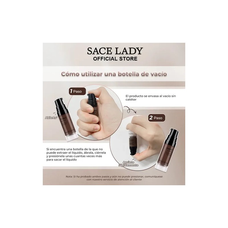 Sace Lady Gel Para Cejas Larga Duration 24h Waterproof 6ml