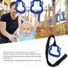 1Pair Children Gymnastic Rings with Adjustable Straps Kids Exercise Pull