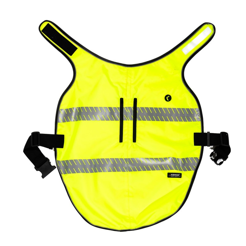 Kishigo RoverWear Reflective Safety Vest for Dogs DG100, 2 Zipper