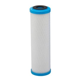 Pentair ChlorPlus Protect 10 Carbon Water Filter, PFAS Water Filter, NSF Certified to Reduce PFOA/PFOS, 10-Inch, Undersink Carbon Block Replacement Cartridge, 10" x 2.5", 1 Micron
