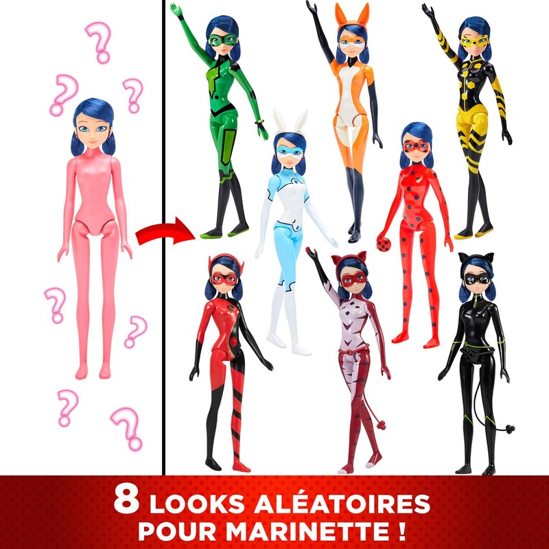 Miraculous Ladybug Magic Heroez Reveal Colour Change Doll | Marinette