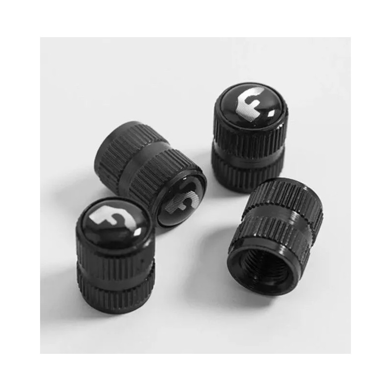 FORGIATO CUSTOM WHEELS Single Cap! FORGIATO WHEEL RIMS BLACK VALVE