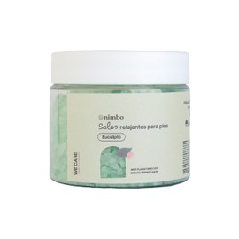 NIMBO. Sales para spa de pies con aceites esenciales. Relajan, desinflaman, suavizan la piel y es ideal para pedicure. (Eucalipto)
