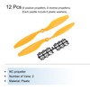 MECCANIXITY 12Pcs 1045 RC Propellers Blade Prop 2 Vane 25.4cm