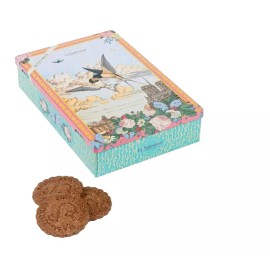 La Sablesienne, "Ciel de Paris" Tin of French All Chocolate Shortbread Cookies