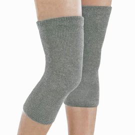 EM-X Binchotan Nobinobi Natural Supporter (for Knees) Short Type Set of 2 Unisex
