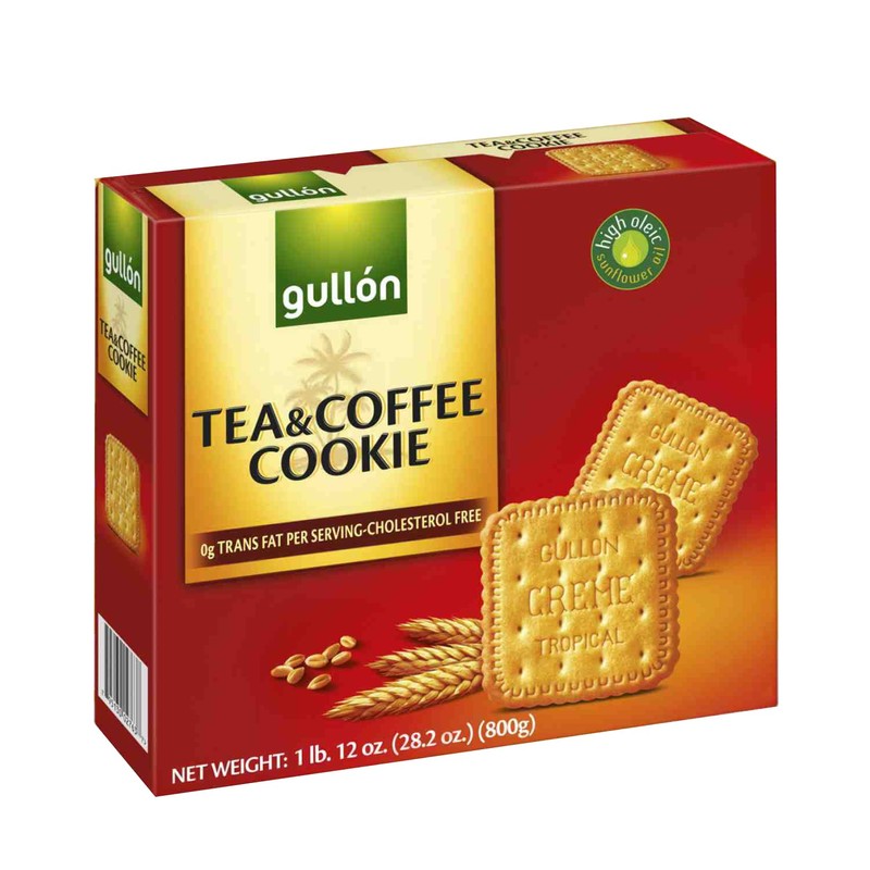 Gullon Tea & Coffee Cookie 4 Rolls Per Box (Set