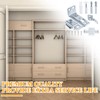 Tandefio 12 Pack Bifold Door Hardware Kits Closet Door Repair
