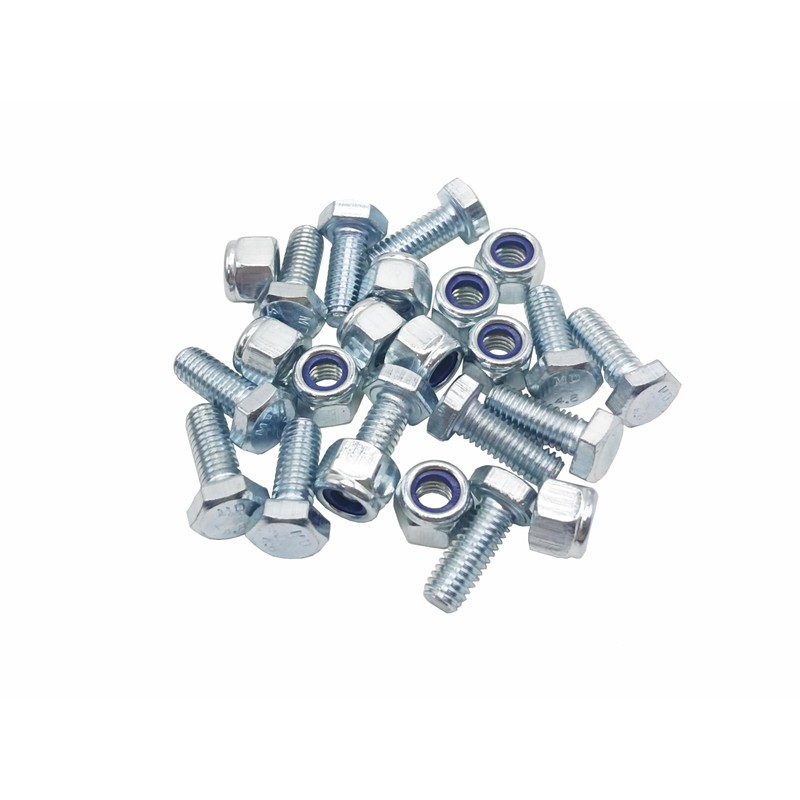 12 Sets- HS1132 Auger Shear Pins Bolts & Nuts Stainless