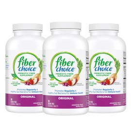 Fiber Choice Assorted Fruit 90 Tablets (Pack of 3) | Discontinued by The Manufacturer