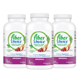 Fiber Choice Assorted Fruit 90 Tablets (Pack of 3) | Discontinued by The Manufacturer