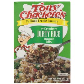 Tony Chachere's Dirty Rice Mix, 8-Ounce (Pack of 12)